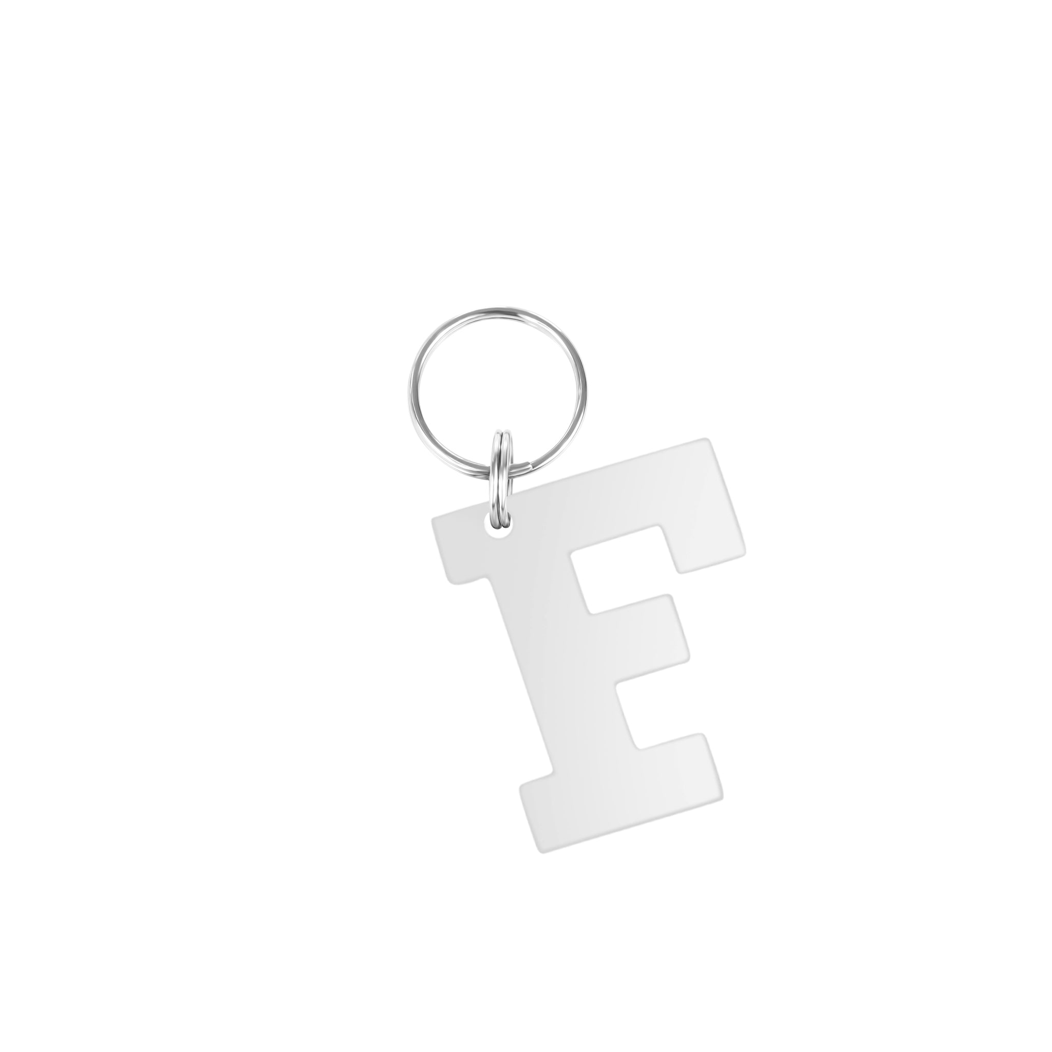 Personalised Letter F Dog Tag