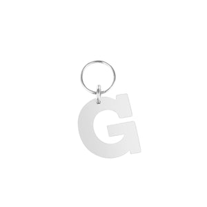 Personalised Letter G Dog Tag