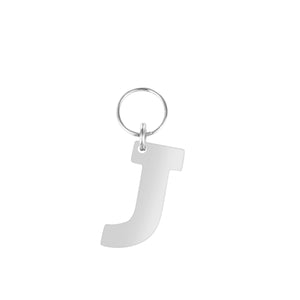 Personalised Letter J Dog Tag