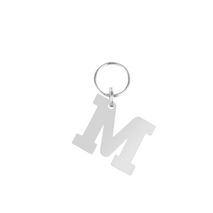 Personalised Letter M Dog Tag