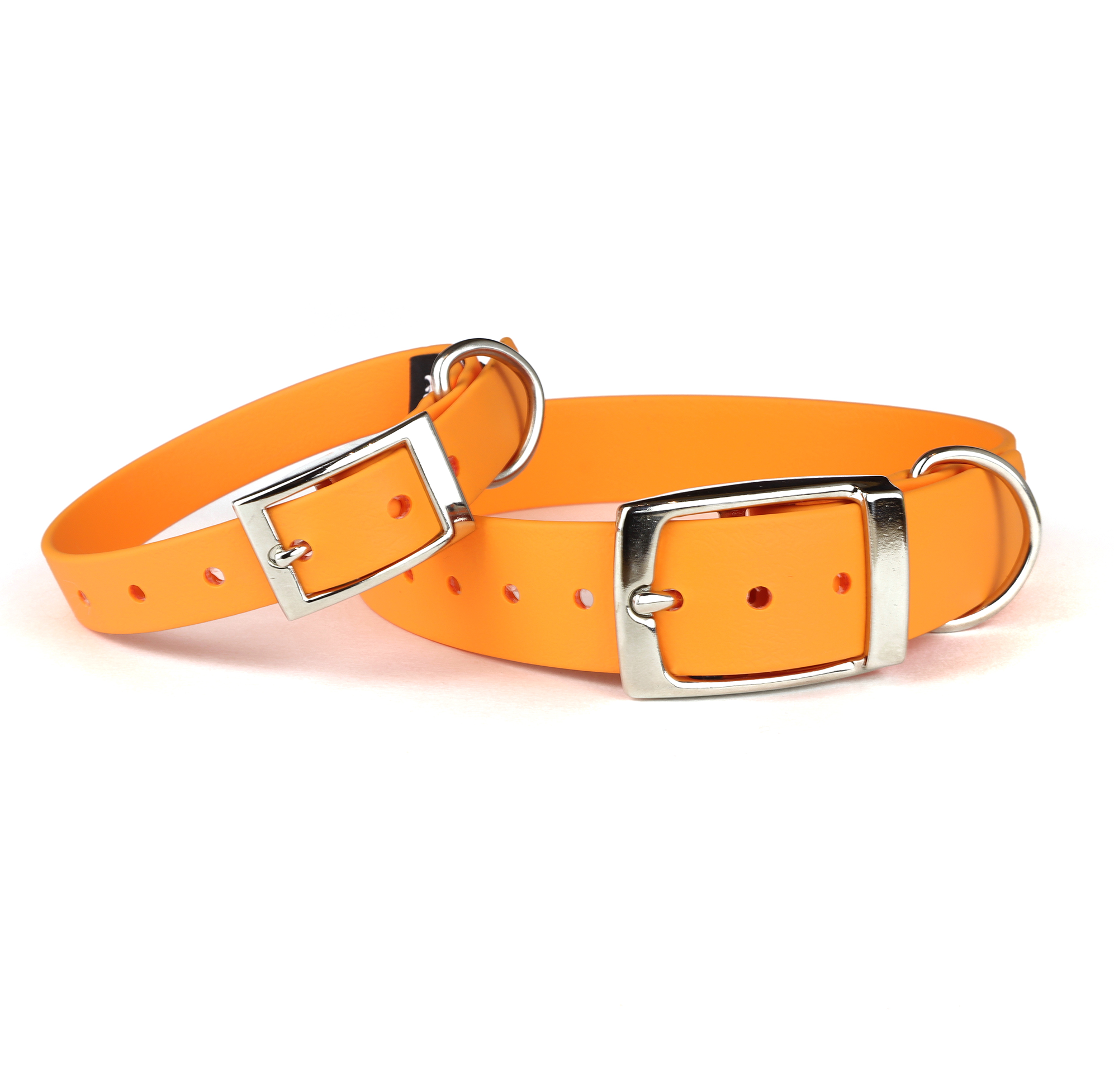 Waterproof Dog Collar in Orange