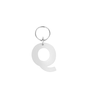 Personalised Letter Q Dog Tag